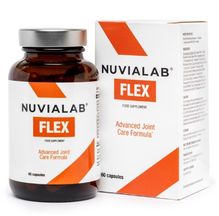 NuviaLab Flex Joint Health Joint Pain Relief Collagen Support Anti-Inflammatory Joint Flexibility