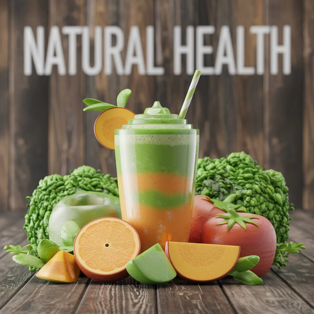 Can these 7 Foods melt Belly Fat? Discover Dr. Berg’s Secrets! 60 A 3d Render Of A Vibrant Healthy Smoothi