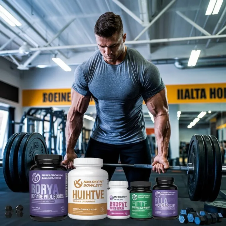 Natural dietary supplements to enhance muscle growth, boost testosterone, and accelerate recovery.