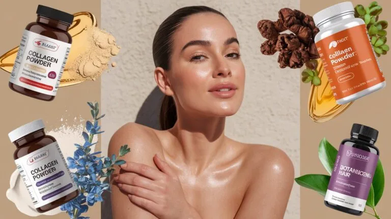 Natural beauty supplements for glowing skin, hair health, and anti-aging benefits.