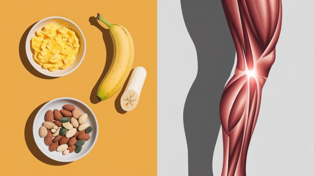 STOP Leg Cramps before they Start: 3 Superfoods Seniors NEED to Know! 2 Stop painful leg cramps with these 3 science-backed superfoods! Learn how eggs, bananas, and nuts/seeds can prevent muscle spasms, improve circulation, and support overall muscle health, especially for seniors. Plus, targeted supplement recommendations!