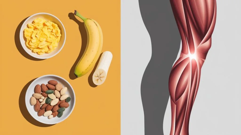 STOP Leg Cramps before they Start: 3 Superfoods Seniors NEED to Know! 40 Stop painful leg cramps with these 3 science-backed superfoods! Learn how eggs, bananas, and nuts/seeds can prevent muscle spasms, improve circulation, and support overall muscle health, especially for seniors. Plus, targeted supplement recommendations!