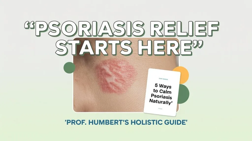 Psoriasis Relief: Prof. Humbert’s Guide to Causes, Symptoms, and Holistic Solutions 31 5 Ways to Calm Psoriasis Naturally
